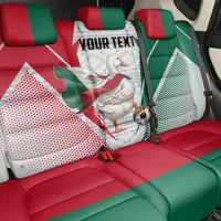 Personalized Mexico Soccer Duck Back Car Seat Cover Mexican Flag Cape Soccer Ball