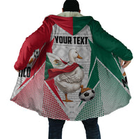 Personalized Mexico Soccer Duck Cloak Mexican Flag Cape Soccer Ball