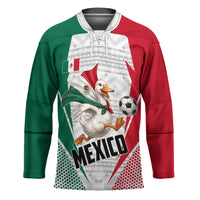Personalized Mexico Soccer Duck Hockey Jersey Mexican Flag Cape Soccer Ball