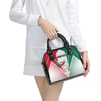 Personalized Mexico Soccer Duck Shoulder Handbag Mexican Flag Cape Soccer Ball