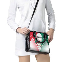 Personalized Mexico Soccer Duck Shoulder Handbag Mexican Flag Cape Soccer Ball
