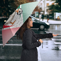 Personalized Mexico Soccer Duck Umbrella Mexican Flag Cape Soccer Ball