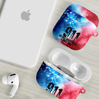 Patriotic 911 Memorial Patriot Day AirPods Case American Flag and Bald Eagle - Wonder Print Shop