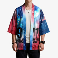Patriotic 911 Memorial Patriot Day Kimono American Flag and Bald Eagle - Wonder Print Shop