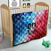 Patriotic 911 Memorial Patriot Day Quilt American Flag and Bald Eagle - Wonder Print Shop