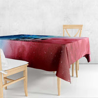 Patriotic 911 Memorial Patriot Day Tablecloth American Flag and Bald Eagle - Wonder Print Shop