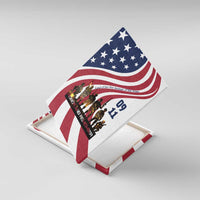 911 Memorial Canvas Wall Art Patriot Day American Flag and Soldier Silhouette Honor and Remember - Wonder Print Shop