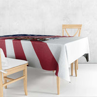 911 Memorial Tablecloth Patriot Day American Flag and Soldier Silhouette Honor and Remember - Wonder Print Shop