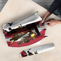 911 Memorial Umbrella Patriot Day American Flag and Soldier Silhouette Honor and Remember - Wonder Print Shop