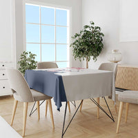 Patriot Day 911 Memorial Tablecloth American Flag and New York City Skyline Design - Wonder Print Shop