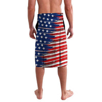 911 Memorial Patriot Day Lavalava American Flag and Soldier Tribute Never Forget - Wonder Print Shop
