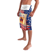 911 Memorial Patriot Day Lavalava American Flag and Soldier Tribute Never Forget - Wonder Print Shop