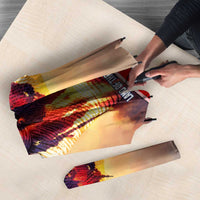 911 Memorial Patriot Day Umbrella American Flag and Soldier Tribute Never Forget - Wonder Print Shop