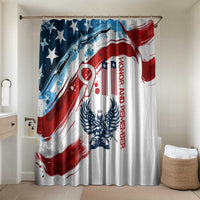 Patriot Day 911 Memorial Bathroom Set American Flag and Angel Soldier Honor and Remember - Wonder Print Shop