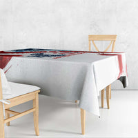 Patriot Day 911 Memorial Tablecloth American Flag and Angel Soldier Honor and Remember - Wonder Print Shop