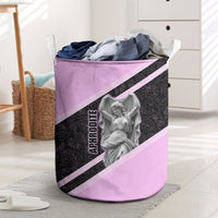 Aphrodite Greek Goddess Laundry Basket Classical Mythology Floral Statue Art