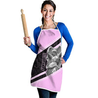 Aphrodite Greek Goddess Apron Classical Mythology Floral Statue Art