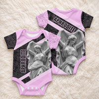 Aphrodite Greek Goddess Baby Onesie Classical Mythology Floral Statue Art