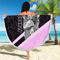 Aphrodite Greek Goddess Beach Blanket Classical Mythology Floral Statue Art