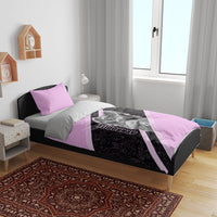 Aphrodite Greek Goddess Bedding Set Classical Mythology Floral Statue Art
