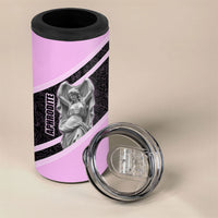 Aphrodite Greek Goddess 4 in 1 Can Cooler Tumbler Classical Mythology Floral Statue Art
