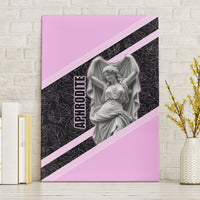 Aphrodite Greek Goddess Canvas Wall Art Classical Mythology Floral Statue Art