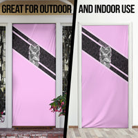 Aphrodite Greek Goddess Door Cover Classical Mythology Floral Statue Art