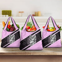 Aphrodite Greek Goddess Grocery Bag Classical Mythology Floral Statue Art
