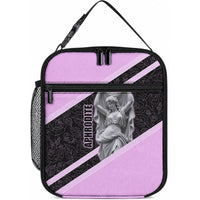 Aphrodite Greek Goddess Lunch Bag Classical Mythology Floral Statue Art