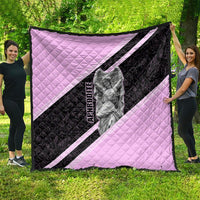 Aphrodite Greek Goddess Quilt Classical Mythology Floral Statue Art