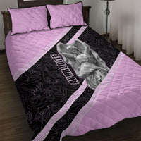 Aphrodite Greek Goddess Quilt Bed Set Classical Mythology Floral Statue Art