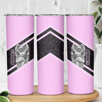 Aphrodite Greek Goddess Skinny Tumbler Classical Mythology Floral Statue Art
