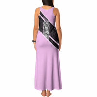 Aphrodite Greek Goddess Tank Maxi Dress Classical Mythology Floral Statue Art