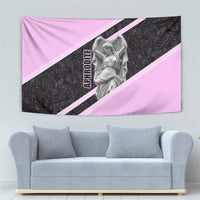 Aphrodite Greek Goddess Tapestry Classical Mythology Floral Statue Art
