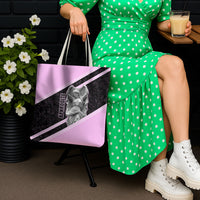 Aphrodite Greek Goddess Tote Bag Classical Mythology Floral Statue Art
