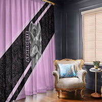 Aphrodite Greek Goddess Window Curtain Classical Mythology Floral Statue Art