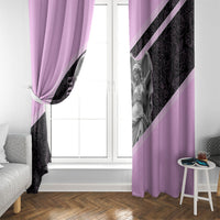 Aphrodite Greek Goddess Window Curtain Classical Mythology Floral Statue Art