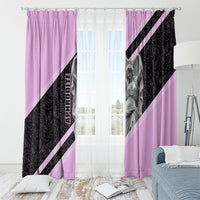 Aphrodite Greek Goddess Window Curtain Classical Mythology Floral Statue Art