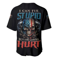 I Can Fix Stupid But It's Gonna Hurt Baseball Jersey - Wonder Print Shop
