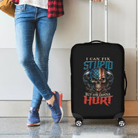 I Can Fix Stupid But It's Gonna Hurt Luggage Cover - Wonder Print Shop