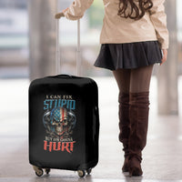 I Can Fix Stupid But It's Gonna Hurt Luggage Cover - Wonder Print Shop