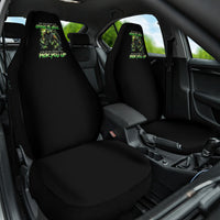 Of Course I'm Going To Hell Skull Car Seat Cover - Wonder Print Shop