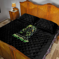 Of Course I'm Going To Hell Skull Quilt Bed Set - Wonder Print Shop