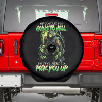 Of Course I'm Going To Hell Skull Spare Tire Cover - Wonder Print Shop