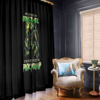 Of Course I'm Going To Hell Skull Window Curtain - Wonder Print Shop