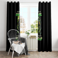 Of Course I'm Going To Hell Skull Window Curtain - Wonder Print Shop