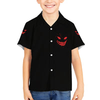 I'm Never Alone My Demon Are With Me Kid Hawaiian Shirt - Wonder Print Shop
