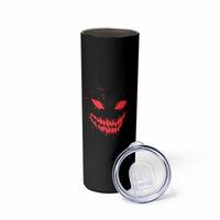 I'm Never Alone My Demon Are With Me Skinny Tumbler - Wonder Print Shop