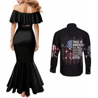 this-is-america-patriotic-skull-couples-matching-mermaid-dress-and-long-sleeve-button-shirt