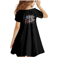 This Is America Patriotic Skull Family Matching Mermaid Dress and Hawaiian Shirt - Wonder Print Shop